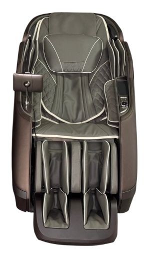Infinity® Massage Chairs Sensation 4D DualFlex Dark Brown/Dark Gray Massage Chair-1