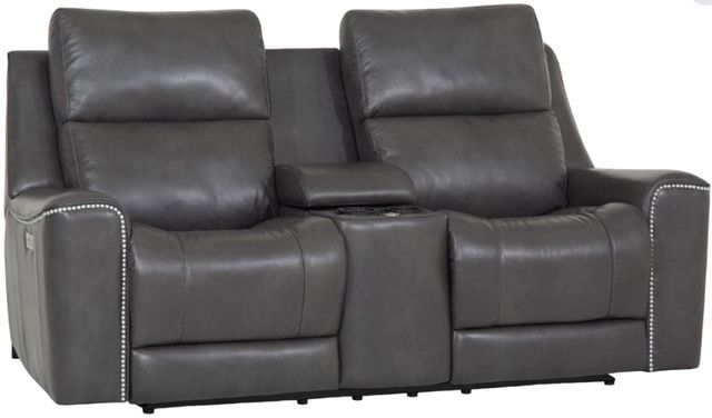 Palliser® Furniture Customizable Hastings Power Reclining Loveseat with Power Headrest and Power Lumbar-0