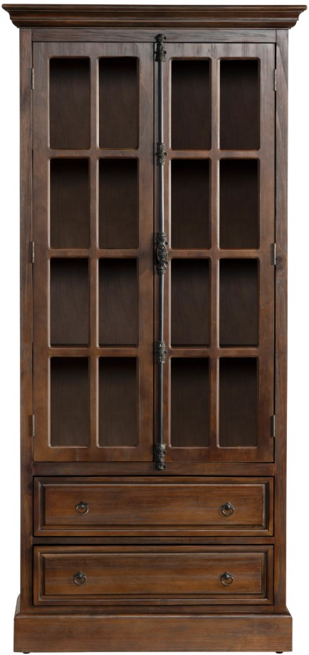Crestview Collection Rutherford Curio Cabinet - Thumbnail 2