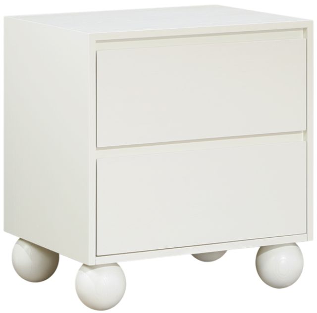 Meridian Furniture Kent Cream Nightstand-0