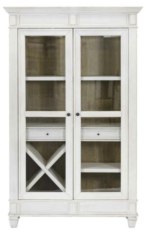 Martin Furniture Hartford Dining Black Display Cabinet-1