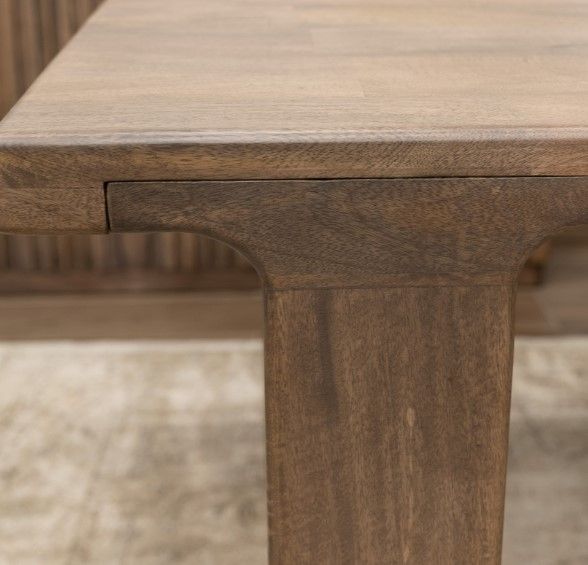 International Furniture Direct Mezquite Brown Dining Table-3
