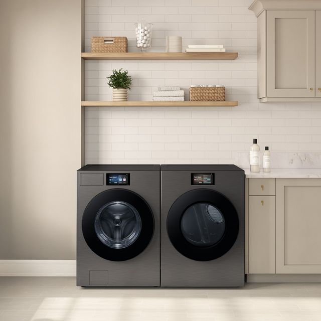 Samsung Dark Steel Laundry Pair-30