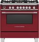 Fisher & Paykel 36" Red Pro Style Dual Fuel Range-0