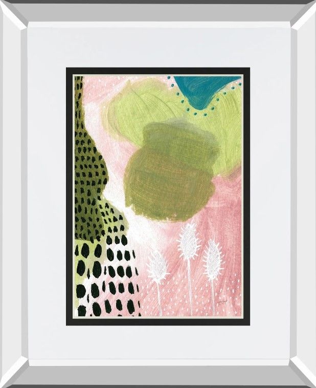 Classy Art Abundance II By Lynn Mack Mirror Framed Wall Art-1