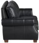 Homelegance® Remington Black Loveseat-3