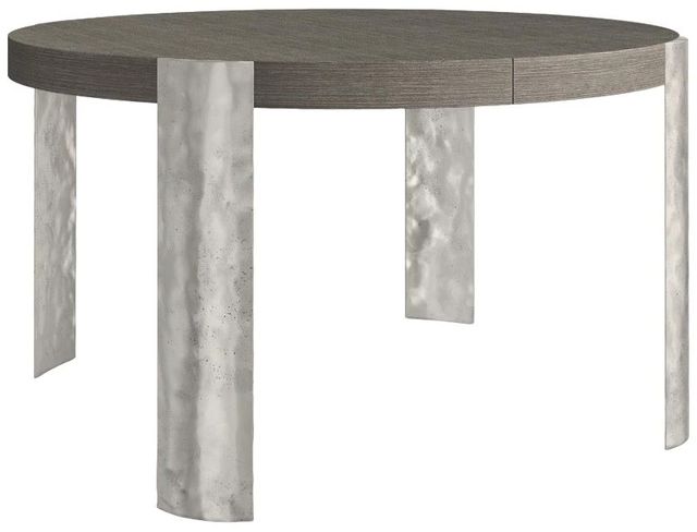 Bernhardt Prado Porcini Dining Table with Bright Graphite Base-0