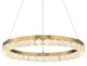Uttermost® Segovia Warm Brass LED Chandelier with Crystals Accent-3