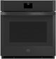 GE® 27" Black Single Electric Wall Oven-0