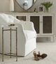Century® Grand Tour Furniture Mingus Acrylic Top Accent Table with Bronze Base-2
