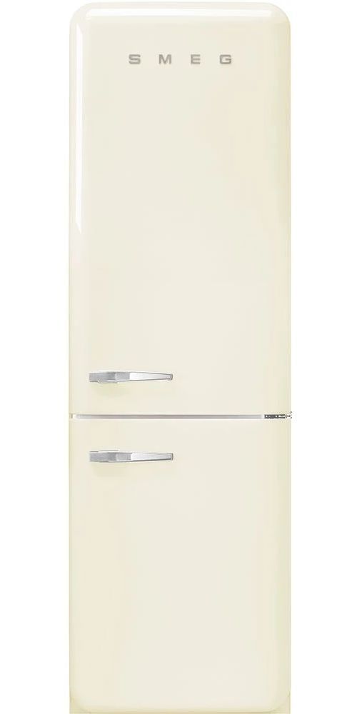 Smeg 50's Retro Style Aesthetic 11.7 Cu. Ft. Cream Bottom Freezer Refrigerator-0
