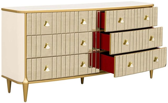 Michael Amini® Scotts Square Light Champagne Dresser-2