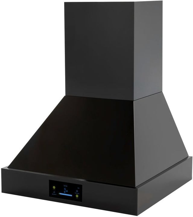 Induction Hardware 30" Black Stainless Steel Wall Mounted Range Hood-1
