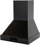 Induction Hardware 30" Black Stainless Steel Wall Mounted Range Hood-1