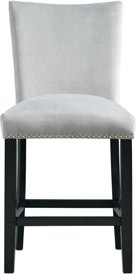 Elements International Francesca Gray Counter Stool-1