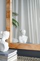 A & B Home Brown Rectangle Wall Mirror-5