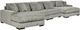 Signature Design by Ashley® Lindyn 4-Piece Fog Sectional with Double Chaise-0