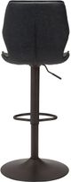 Zuo® Modern Seth Dark Bronze/Vintage Black Bar Stool-3