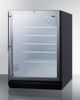 Summit Commercial® 5.5 Cu. Ft. Stainless Steel Beverage Center-2