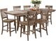 Steve Silver Co. Riverdale 7-Piece Driftwood Counter Dining Set-0