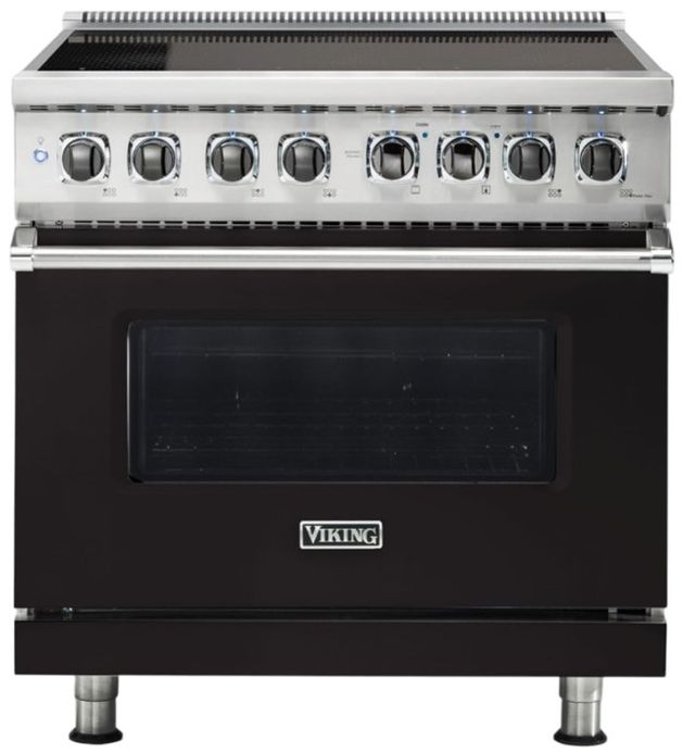 Viking® 5 Series 36'' Onyx Pro Style Induction Range-0