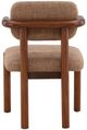 Dovetail Furniture Stratton Brown Dining Chair-3