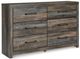 Signature Design by Ashley® Drystan 3-Piece Multi King Bookcase Bed Set-2
