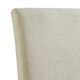 Elements International Oak Lawn Cream/Gray Upholstered Side Chair Set-4