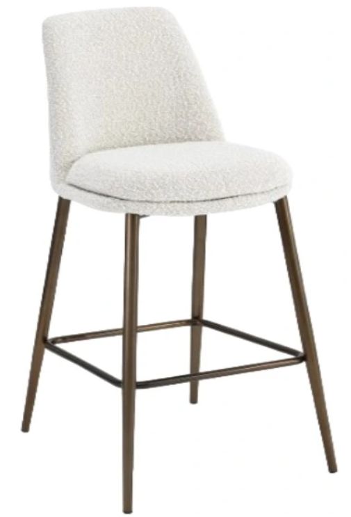 Modus Furniture Crossroads 2.0 Wyatt Bronze/Ricotta Bar Stool-0