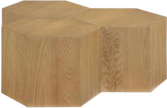 Meridian Furniture Eternal 3-Piece Natural Modular Coffee Table Set-0