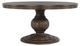 Classic Home Brookside Cocoa Brown 60" Round Dining Table-0
