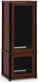 Salamander Designs® Synergy Model 603 AV Cabinet-Dark Walnut/Black-0