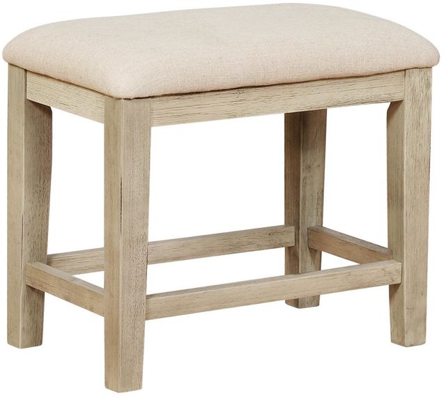 Powell® Mckay 3-Piece Grey Vanity and Bench Set-3