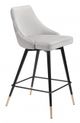 Zuo® Piccolo Gray Counter Chair-0