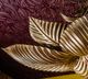 Wildwood Lamps Naples Palm Antique Gold Chandelier-2