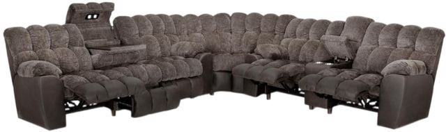 Franklin™ Westwood 3-Piece Atlantic Mink L-Shape Manual Reclining Sectional-1