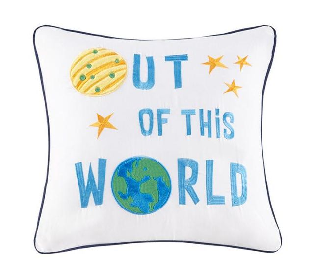 Olliix by Mi Zone Kids Jason Multi Twin Outer Space Comforter Set-2