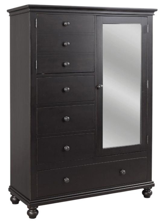 aspenhome® Oxford Black Chiffarobe-0