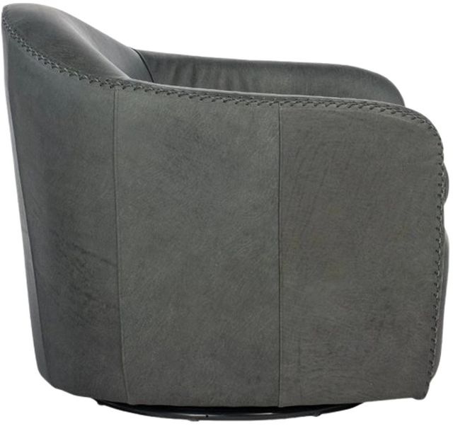 Hooker® Furniture CC Roper Big Top Blue Steel Swivel Club Chair-1