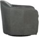 Hooker® Furniture CC Roper Big Top Blue Steel Swivel Club Chair-1