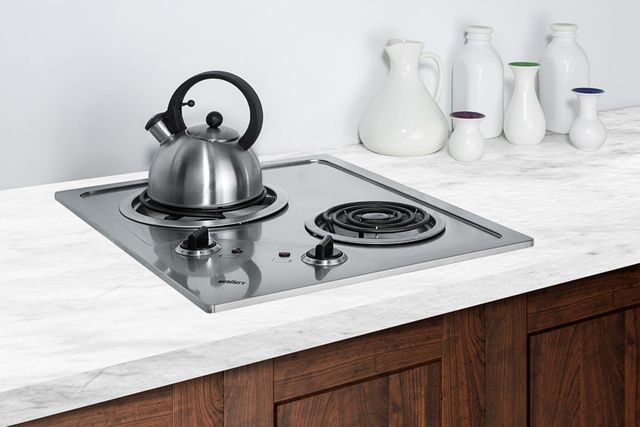 Summit® 22" Stainless Steel Electric Cooktop-2