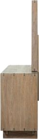 Coaster® Stillwater Weathered Oak Dresser and Mirror Set-4