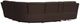 Flexsteel® Henry 6-Piece Burnt Umber Brown L-Shape Power Reclining Sectional-2