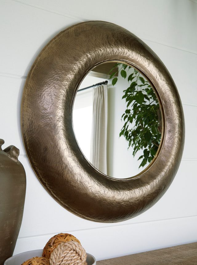 Signature Design by Ashley® Jamesmour Antique Gold Accent Mirror-2