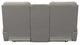La-Z-Boy® Brooks Oyster Manual Reclining Loveseat with Console-3