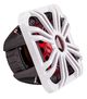 Kicker® White 12" Square LED Grille-2