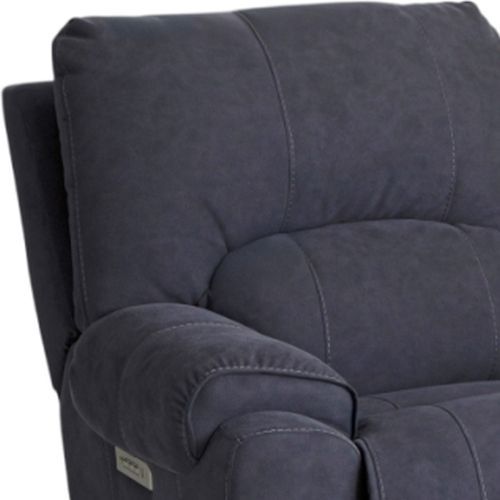 HomeStretch Showtime Graphite Power Recliner with Power Headrest and Lumbar-1