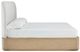 Modus Furniture Penny Buff Cream Ash/Oatmeal California King Upholstered Platform Bed-4