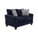Fusion Furniture Wowza Navy Loveseat-3