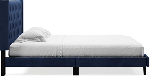 Signature Design by Ashley® Vintasso Blue King Upholstered Bed-2
